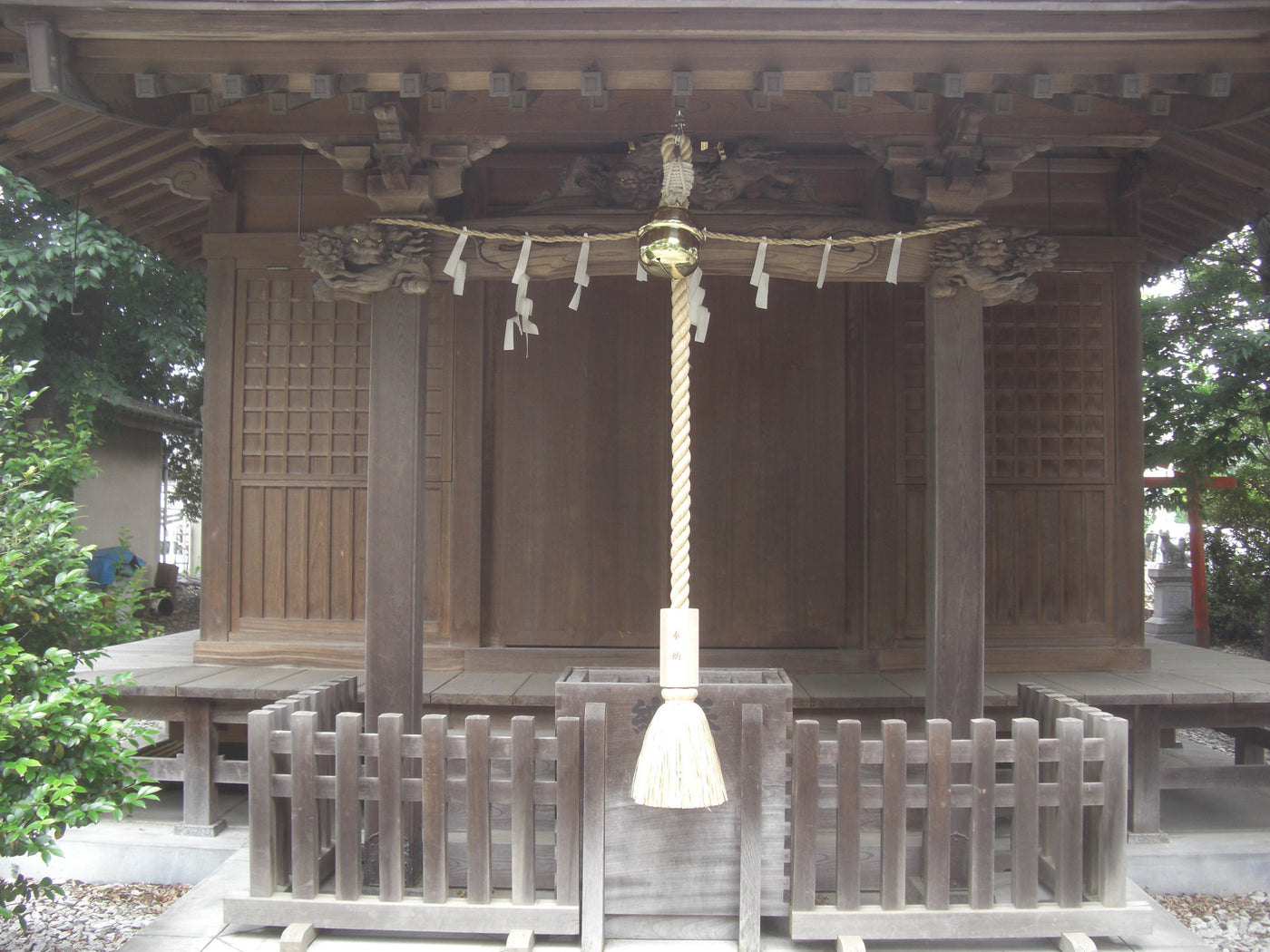 府中市八雲神社様に坪鈴・麻製鈴紐を納入いたしました。