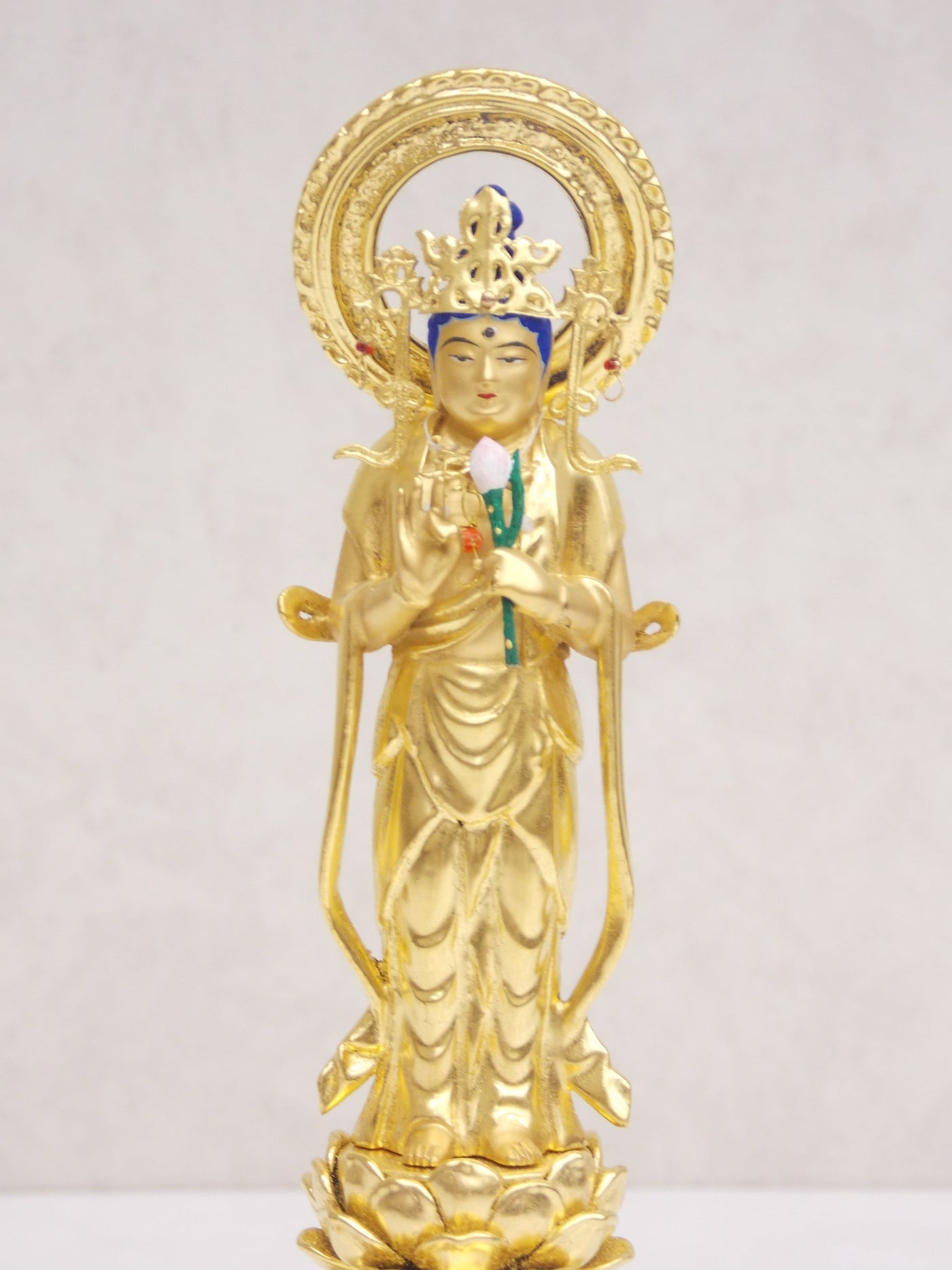 中野区○○様へ仏像観世音菩薩像と釈迦如来立像を修復し納品致しました