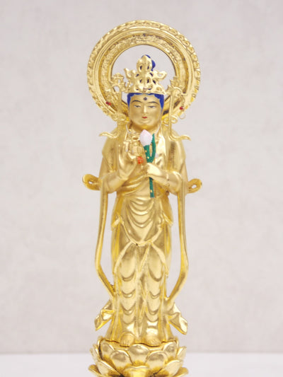 中野区○○様へ仏像観世音菩薩像と釈迦如来立像を修復し納品致しました