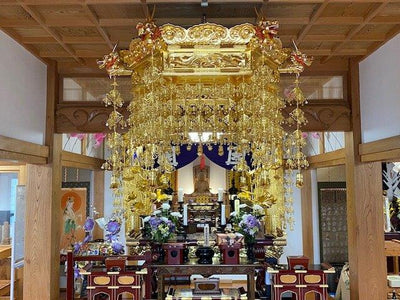 栃木県　妙光寺様へ人天蓋を納入致しました