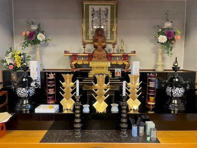 福岡県八女市　沖縄法華経寺別院様へ別誂灯籠を納品致しました